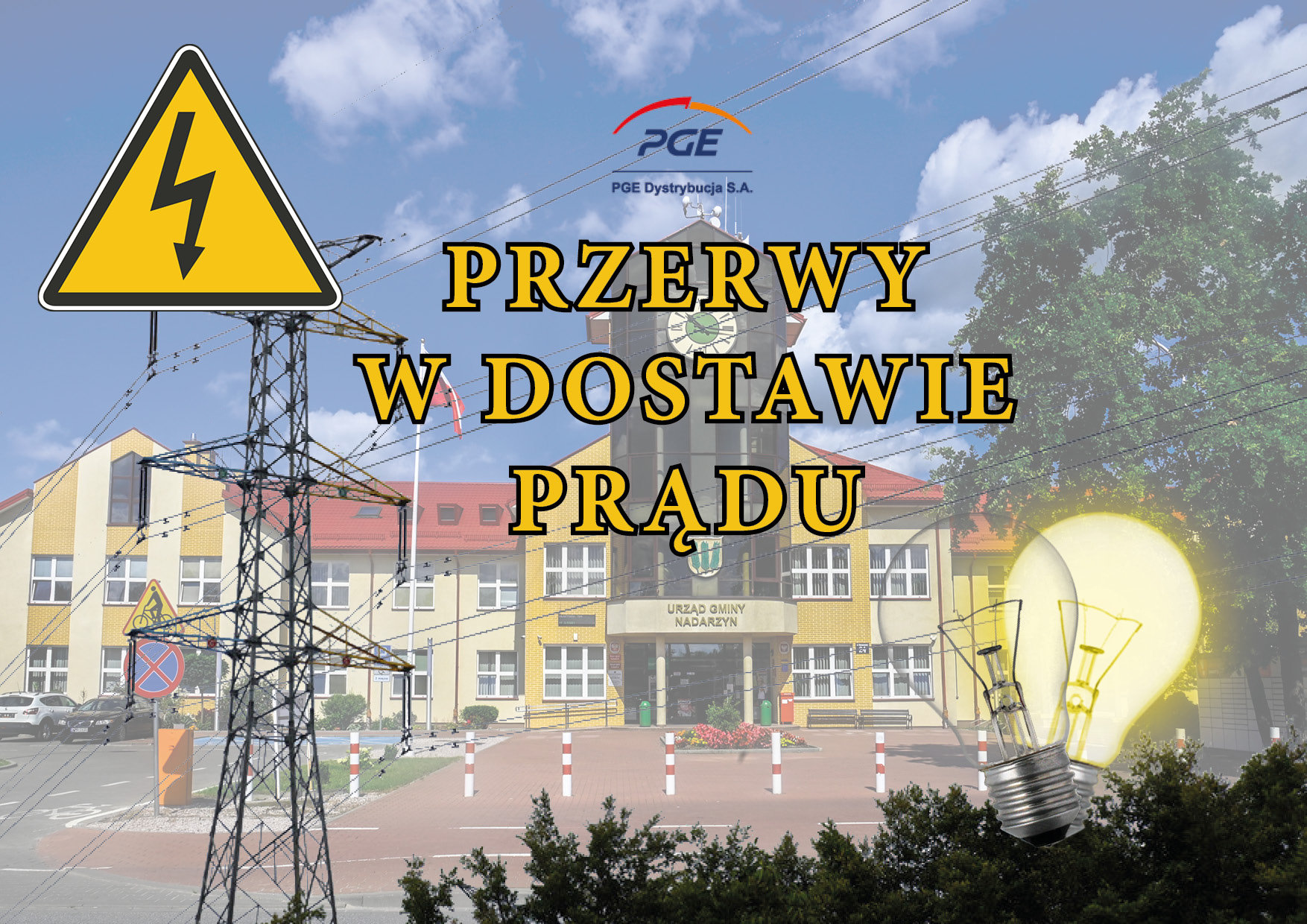 Planowane przerwy w dostawie energii elektrycznej - 2 stycznia